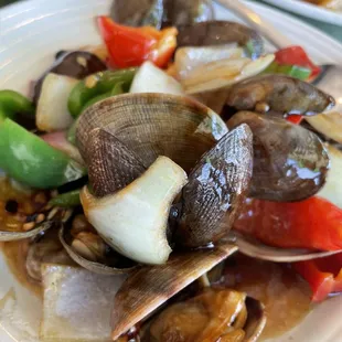 Black bean clams