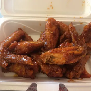 Garlic wings