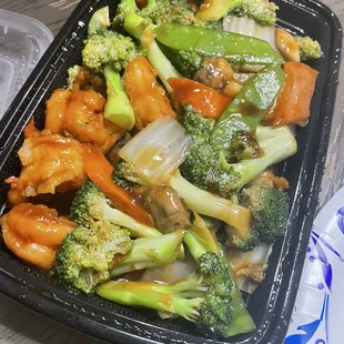 Shrimp w/ Veggies