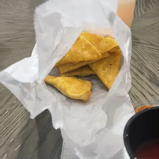 Fried Cream Cheese Wonton