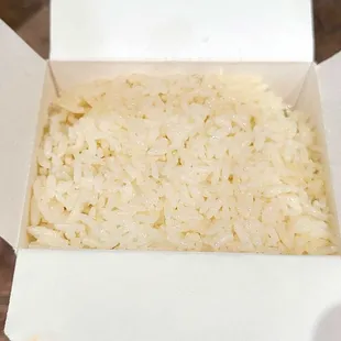 plenty of rice... tasty too!