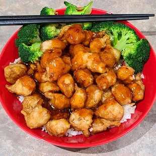 Served at home - LARGE portions!