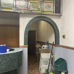 interior, sushi and sashimi