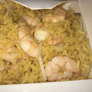 Shrimp fried rice
