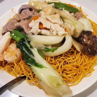 Hong Kong Pan Fried Noodles
