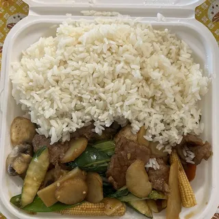 L Beef with Vegetable