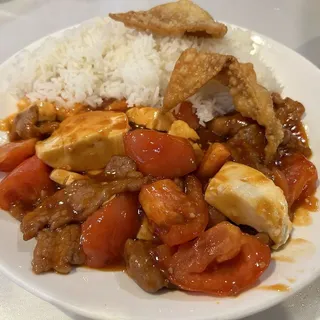 L Beef with Bean Curd