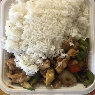L Chicken with Black Bean Sauce