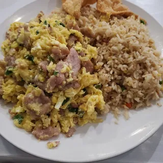 L Shrimp w/ Scrambled Egg