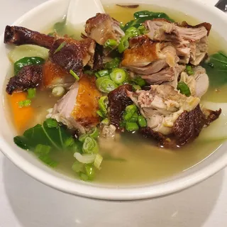 Roasted Duck Wonton Noodle Soup