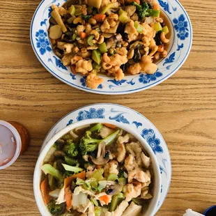 Chicken Cashew and House Special Soup