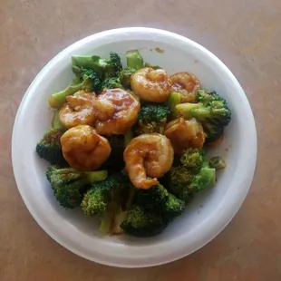 Shrimp with Broccoli