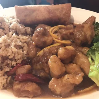 Orange Chicken Lunch Special