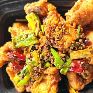 Szechuan Style Spicy Chicken (Bone in)