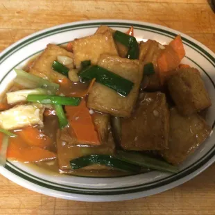 Braised Tofu