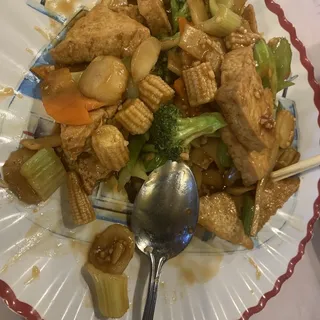 2. Tofu with Vegetables