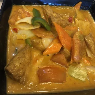 6. Panang Curry Tofu