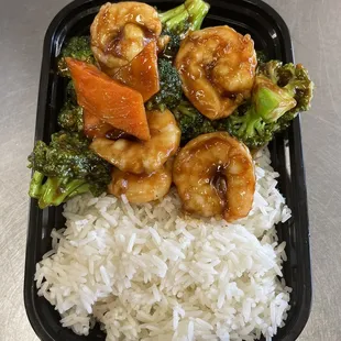 Shrimp Shrimp with Broccoli