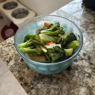 Steamed Mixed Vegetables