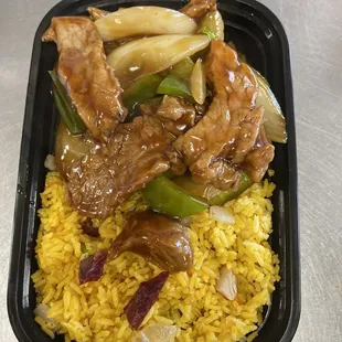 Pepper Steak with Onions