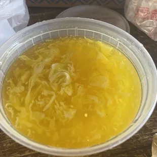 16. Egg Drop Soup - Pint