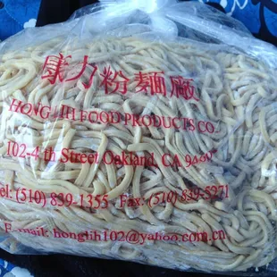 10 pounds of noodles for $6!