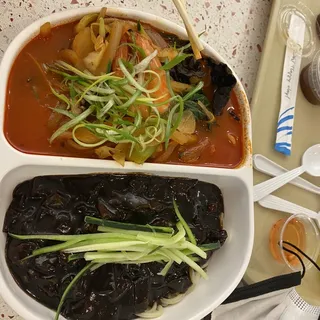 1. Black Bean Noodle