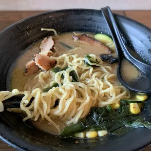 Kids miso ramen with chicken