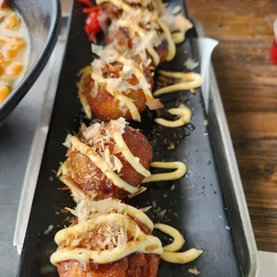 Takoyaki.