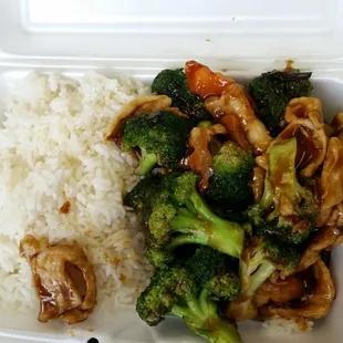 Chicken and Broccoli
