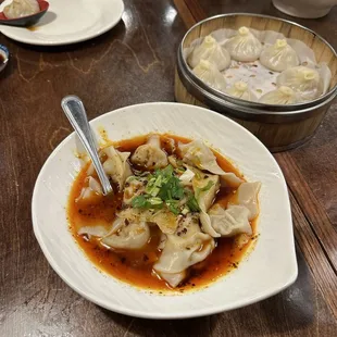 Spicy Pork Wontons