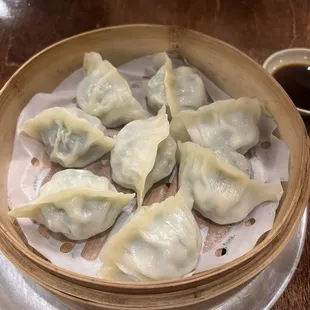 Steamed Vegetable Dumplings