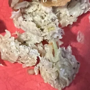 a half eaten sandwich