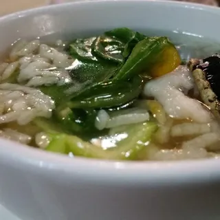 3 Flavors Sizzling Rice Soup
