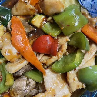 Chicken with Spicy Garlic Sauce