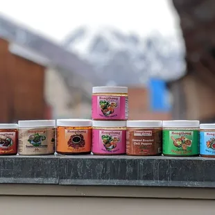 I'm so happy to get all these wonderful sauces in the mail.