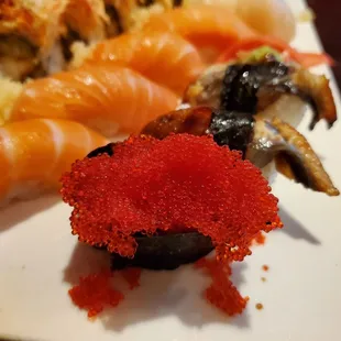 a variety of sushi
