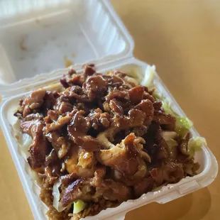 Chicken &amp; Shrimp Hibachi w/ Fried Rice
