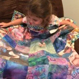 Operation Kid Comfort provides free custom made quilts and pillowcases for children with deployed parents.
