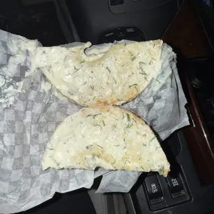 Toasted plain bagel with lemon dill cream cheese.