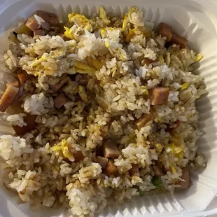 Spam fried rice