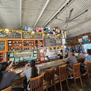 The bar