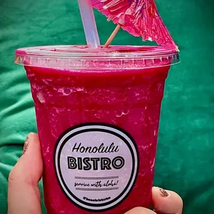 The Dragon Fruit Smoothie