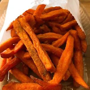 Large Sweet Potato Fries.
