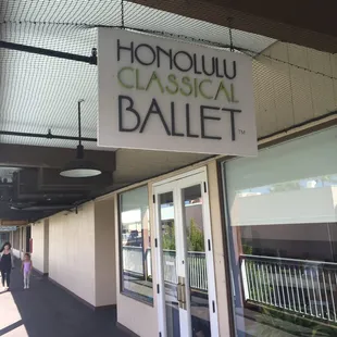 First time here.  There&apos;s benches outside the studio where you can watch your child.  Located upstairs in Ward Center.