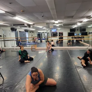 Wednesday morning Adult Contemporary stretch and movement with Sarah Antolin