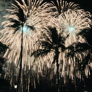 Fireworks show view fr Moana 3/12/23