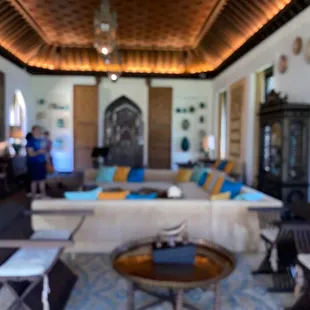 Doris Duke&apos;s living room