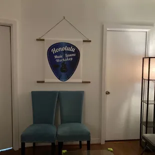 Waiting room! (I didn't know, stood outside in hallway for over ten minutes ‍‍)