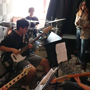 Rock Band Class at Honolulu Music Lessons Workshop